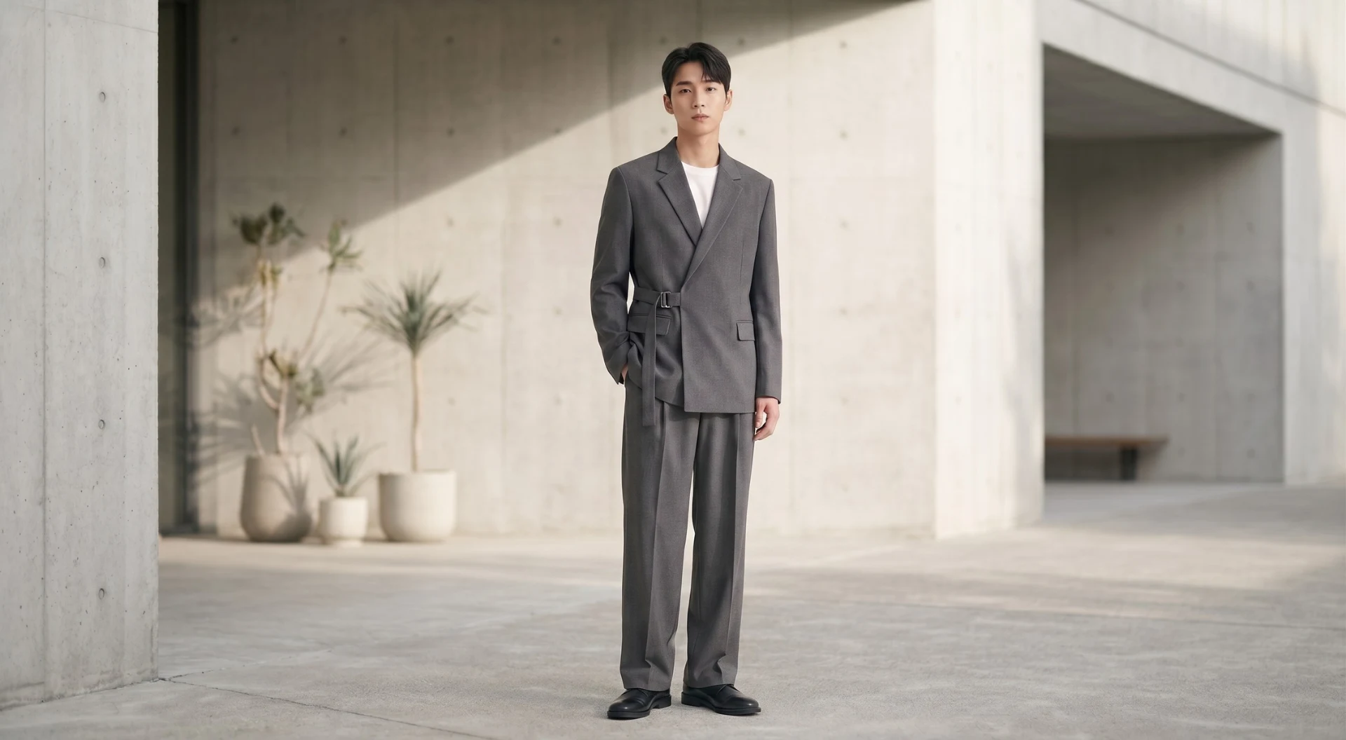 Minimalist Oversized Trench Coat